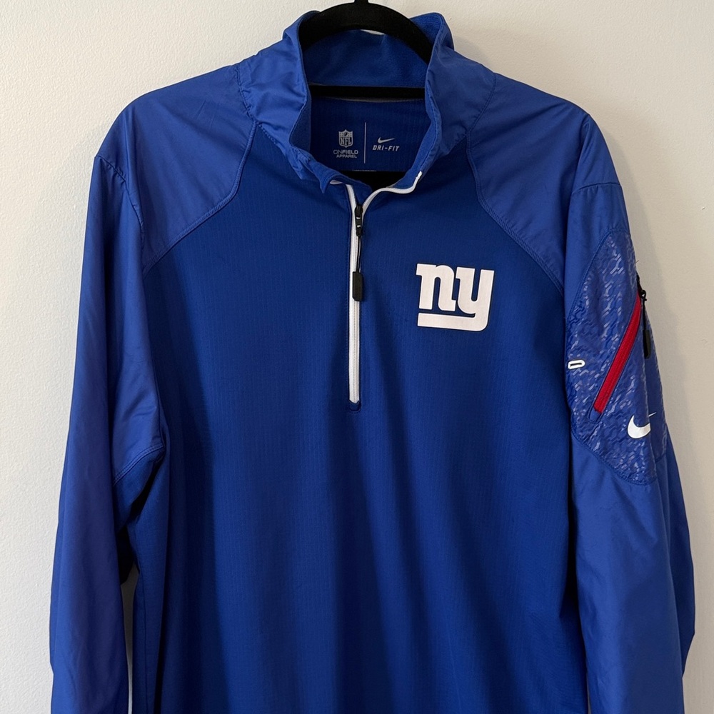 NY Giants Pullover Jacket